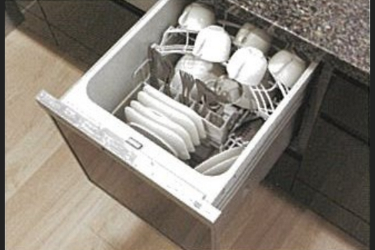 シティタワー東梅田パークフロントのスライド式食器洗い乾燥機