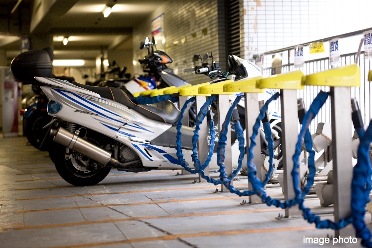 シティタワー東梅田パークフロントのバイク置き場イメージ画像